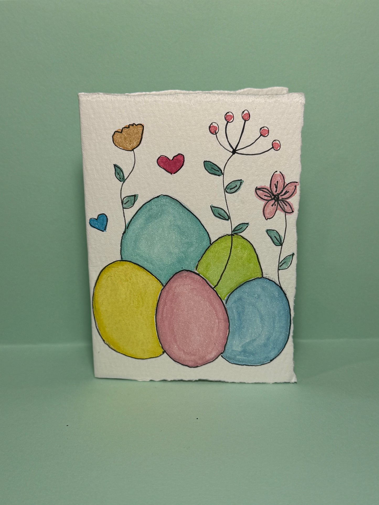 Easter Greeting Card - Egg Hunt